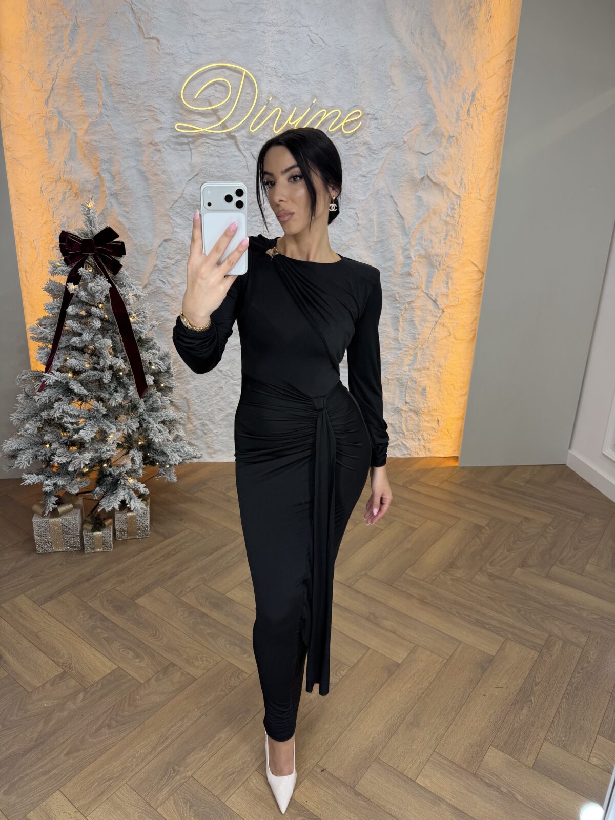 Maxi haljina od poliamida