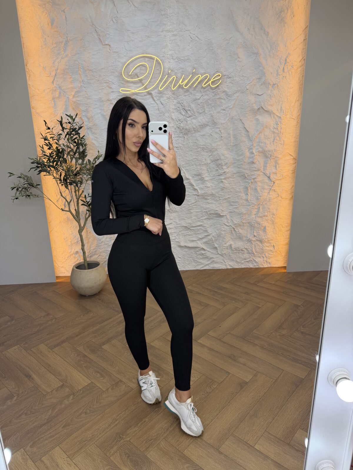 Set od rebrastog elastičnog pamuka