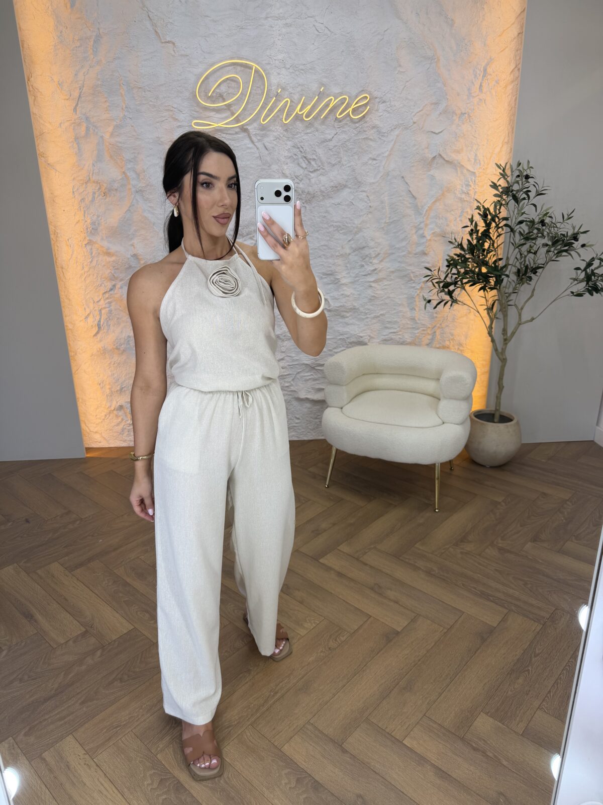 Set od lana i pamuka